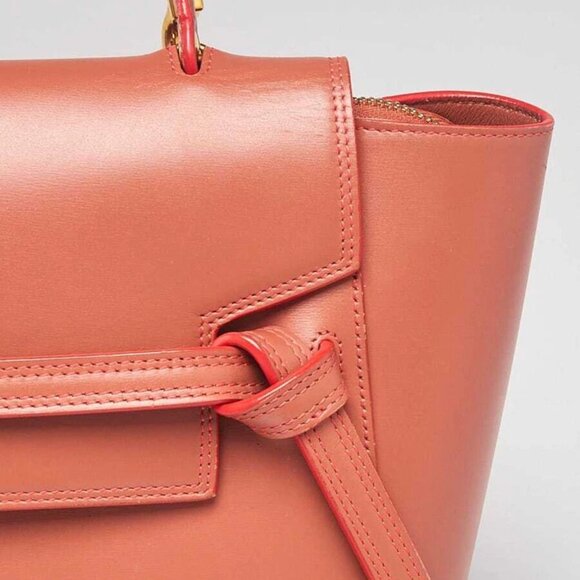 Celine Brown Smooth Leather Micro Belt Bag - Picture 2 of 11